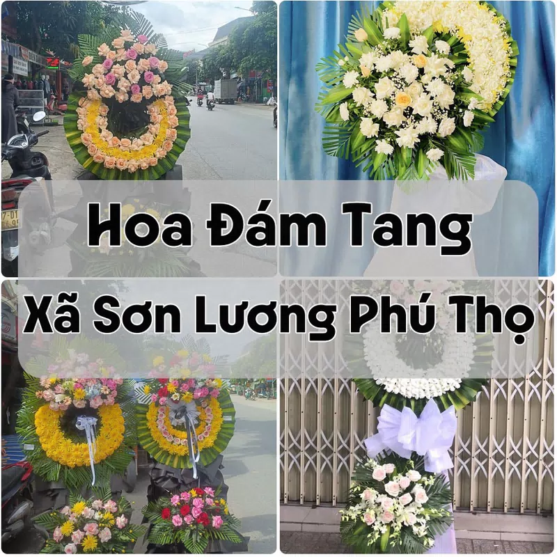 Đặt Hoa Đám Tang Xã Sơn Lương Phú Thọ | Hoa Tang Lễ