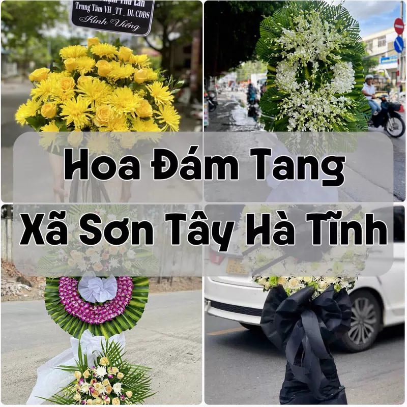 Đặt Hoa Đám Tang Xã Sơn Tây Hà Tĩnh | Đặt Hoa Viếng