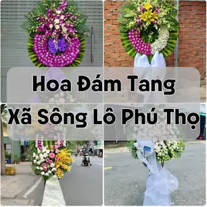 Đặt Hoa Đám Tang Xã Sông Lô Phú Thọ | Giao Hoa Nhanh