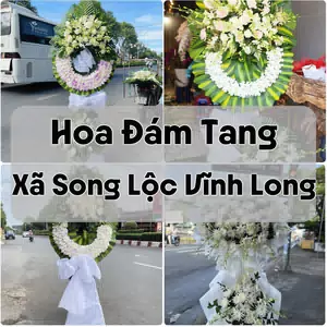 Đặt Hoa Đám Tang Xã Song Lộc Vĩnh Long | Giao Hoa Nhanh