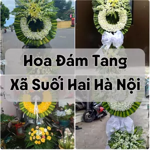 Đặt Hoa Đám Tang Xã Suối Hai Hà Nội | Đặt Hoa Viếng