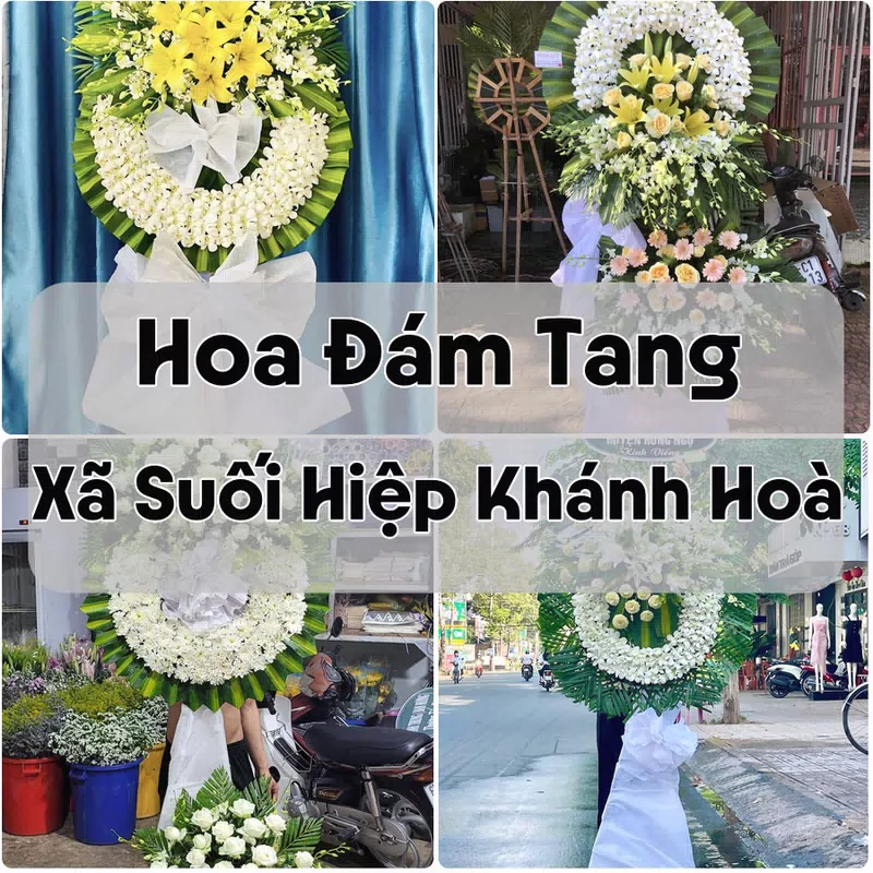 Đặt Hoa Đám Tang Xã Suối Hiệp Khánh Hoà | Giao Hoa Nhanh