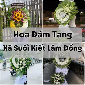 Đặt Hoa Đám Tang Xã Suối Kiết Lâm Đồng | Hoa Chia Buồn