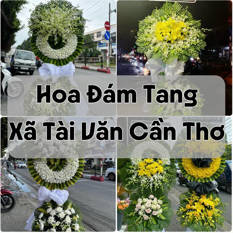 Đặt Hoa Đám Tang Xã Tài Văn Cần Thơ | Giao Hoa Nhanh