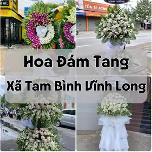 Đặt Hoa Đám Tang Xã Tam Bình Vĩnh Long | Giao Hoa Nhanh