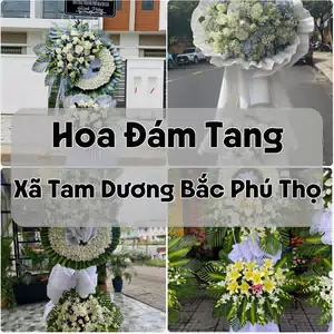 Đặt Hoa Đám Tang Xã Tam Dương Bắc Phú Thọ | Đặt Hoa Viếng