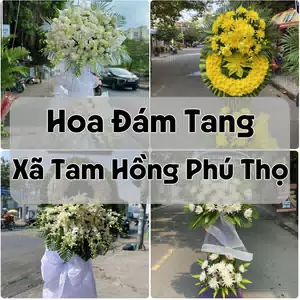 Đặt Hoa Đám Tang Xã Tam Hồng Phú Thọ | Giao Tận Nơi