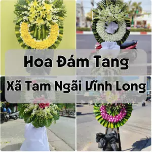 Đặt Hoa Đám Tang Xã Tam Ngãi Vĩnh Long | Giao Tận Nơi