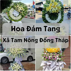 Đặt Hoa Đám Tang Xã Tam Nông Đồng Tháp | Đặt Hoa Nhanh