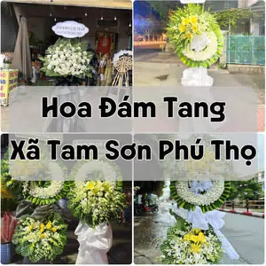 Đặt Hoa Đám Tang Xã Tam Sơn Phú Thọ | Hoa Chia Buồn