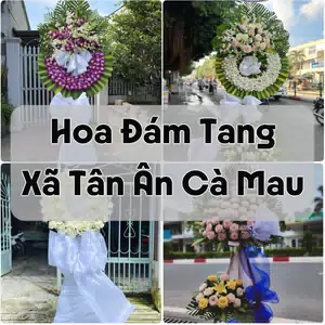 Đặt Hoa Đám Tang Xã Tân Ân Cà Mau | Hoa Chia Buồn