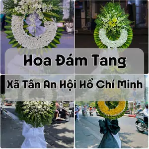 Đặt Hoa Đám Tang Xã Tân An Hội Hồ Chí Minh | Giao Tận Nơi
