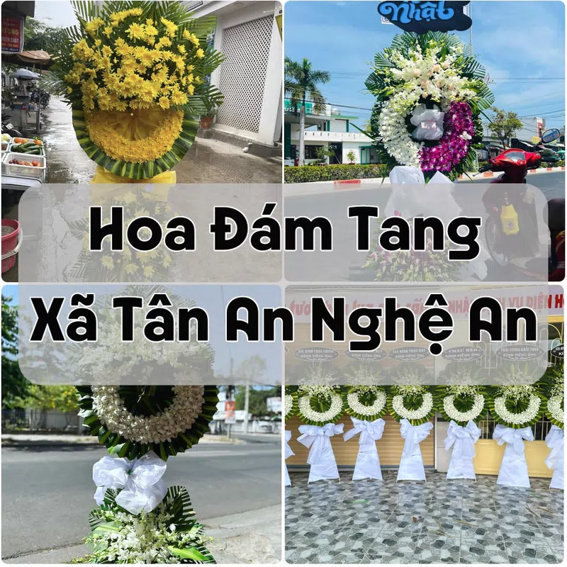Đặt Hoa Đám Tang Xã Tân An Nghệ An | Hoa Chia Buồn