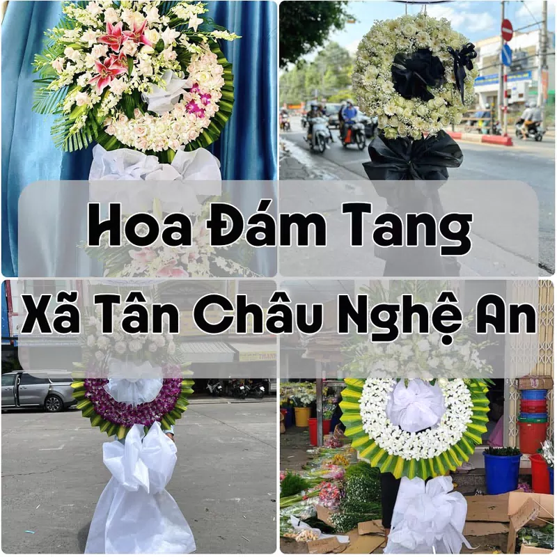 Đặt Hoa Đám Tang Xã Tân Châu Nghệ An | Giao Tận Nơi