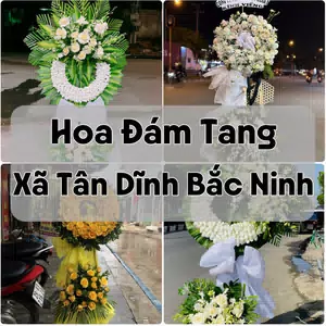 Đặt Hoa Đám Tang Xã Tân Dĩnh Bắc Ninh | Giao Hoa Nhanh