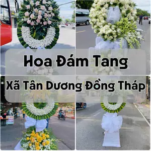Đặt Hoa Đám Tang Xã Tân Dương Đồng Tháp | Đặt Hoa Nhanh