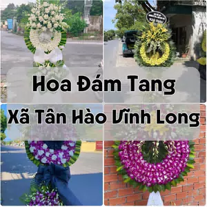 Đặt Hoa Đám Tang Xã Tân Hào Vĩnh Long | Hoa Tang Lễ