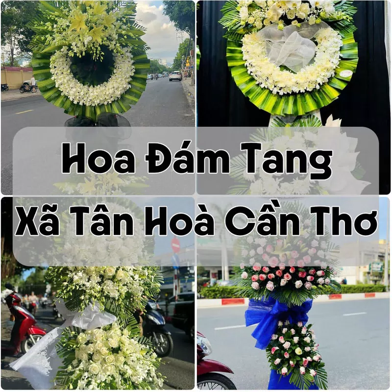 Đặt Hoa Đám Tang Xã Tân Hoà Cần Thơ | Giao Hoa Nhanh