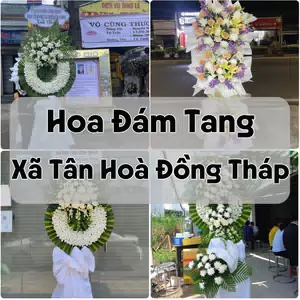 Đặt Hoa Đám Tang Xã Tân Hoà Đồng Tháp | Hoa Chia Buồn