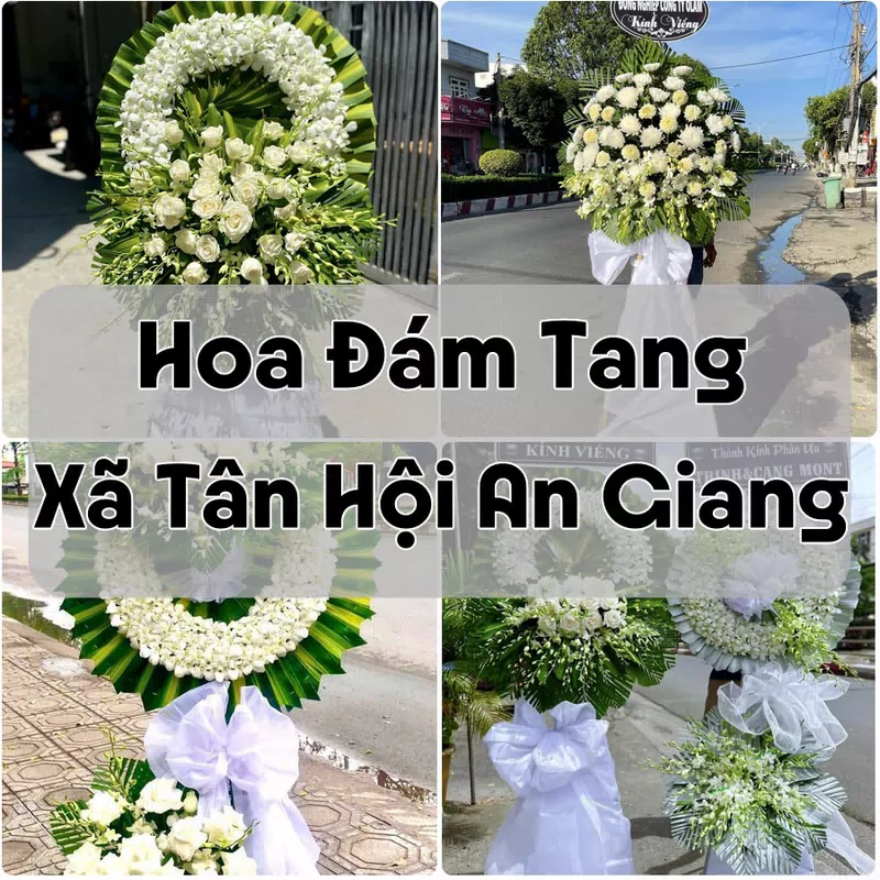 Đặt Hoa Đám Tang Xã Tân Hội An Giang | Đặt Hoa Nhanh