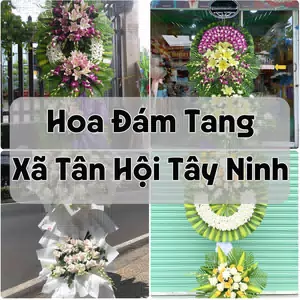 Đặt Hoa Đám Tang Xã Tân Hội Tây Ninh | Giao Tận Nơi