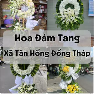 Đặt Hoa Đám Tang Xã Tân Hồng Đồng Tháp | Hoa Chia Buồn
