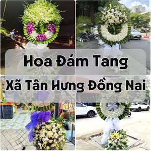 Đặt Hoa Đám Tang Xã Tân Hưng Đồng Nai | Hoa Chia Buồn