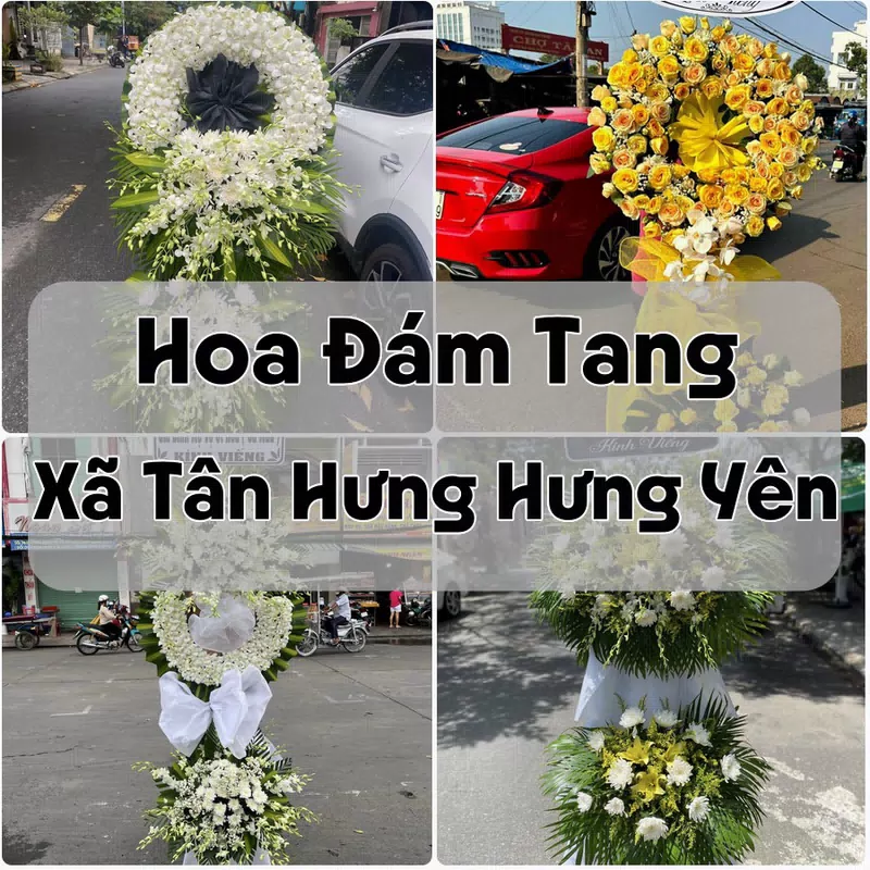 Đặt Hoa Đám Tang Xã Tân Hưng Hưng Yên | Đặt Hoa Viếng
