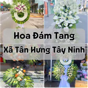Đặt Hoa Đám Tang Xã Tân Hưng Tây Ninh | Hoa Tang Lễ