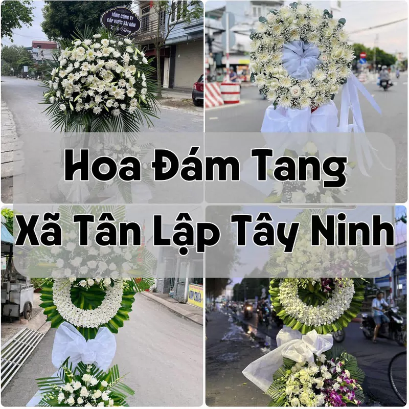Đặt Hoa Đám Tang Xã Tân Lập Tây Ninh | Đặt Hoa Nhanh