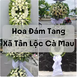 Đặt Hoa Đám Tang Xã Tân Lộc Cà Mau | Đặt Hoa Nhanh
