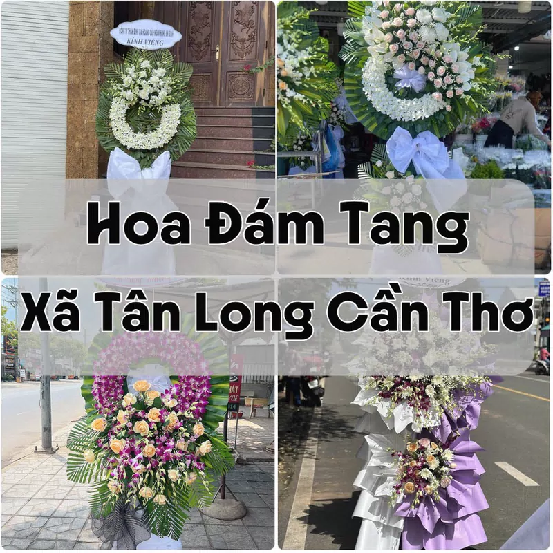 Đặt Hoa Đám Tang Xã Tân Long Cần Thơ | Đặt Hoa Nhanh
