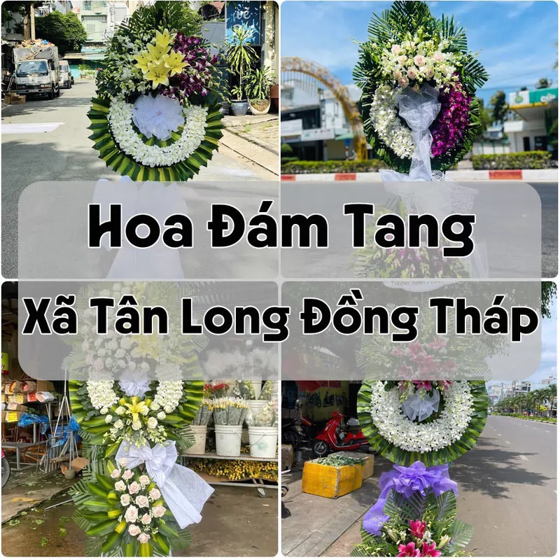 Đặt Hoa Đám Tang Xã Tân Long Đồng Tháp | Hoa Tang Lễ