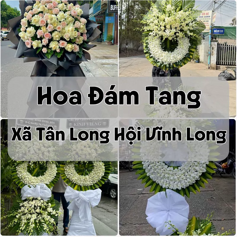Đặt Hoa Đám Tang Xã Tân Long Hội Vĩnh Long | Giao Tận Nơi