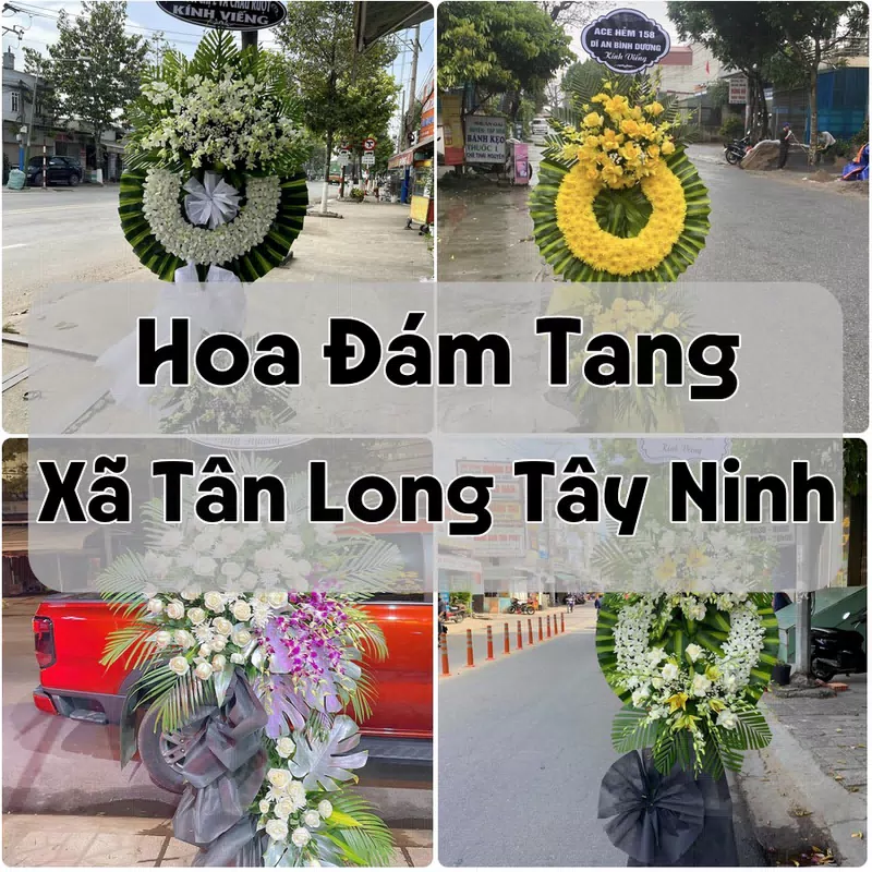 Đặt Hoa Đám Tang Xã Tân Long Tây Ninh | Đặt Hoa Viếng