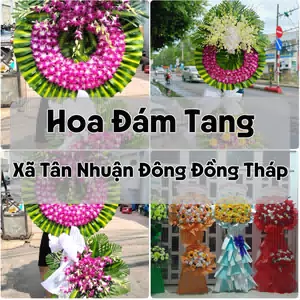 Đặt Hoa Đám Tang Xã Tân Nhuận Đông Đồng Tháp | Hoa Chia Buồn