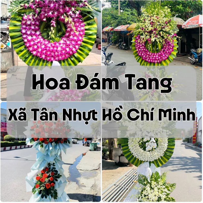 Đặt Hoa Đám Tang Xã Tân Nhựt Hồ Chí Minh | Hoa Chia Buồn