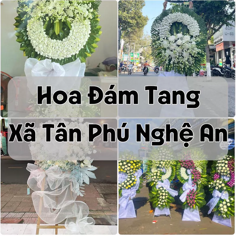Đặt Hoa Đám Tang Xã Tân Phú Nghệ An | Hoa Tang Lễ