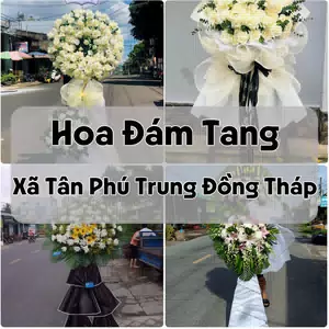 Đặt Hoa Đám Tang Xã Tân Phú Trung Đồng Tháp | Giao Tận Nơi
