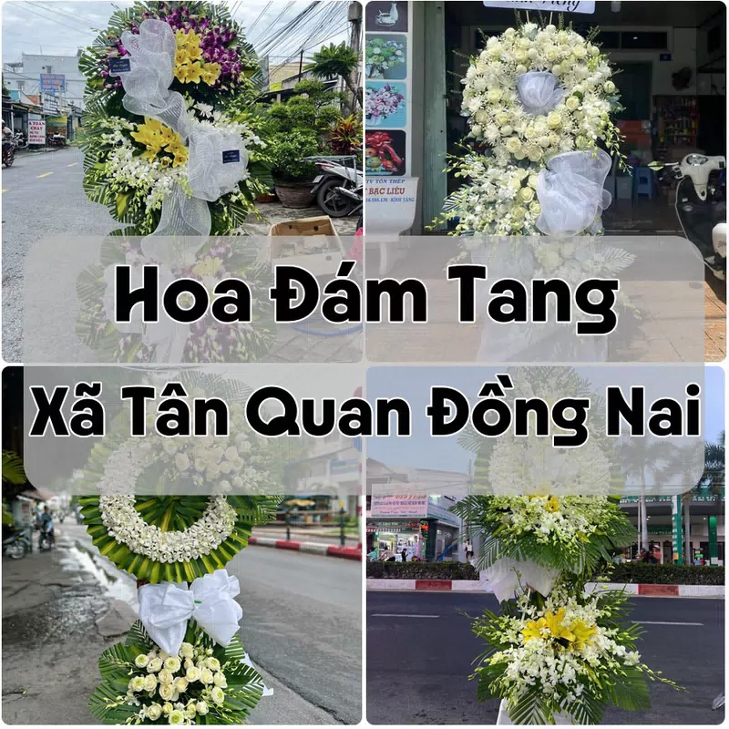 Đặt Hoa Đám Tang Xã Tân Quan Đồng Nai | Đặt Hoa Nhanh