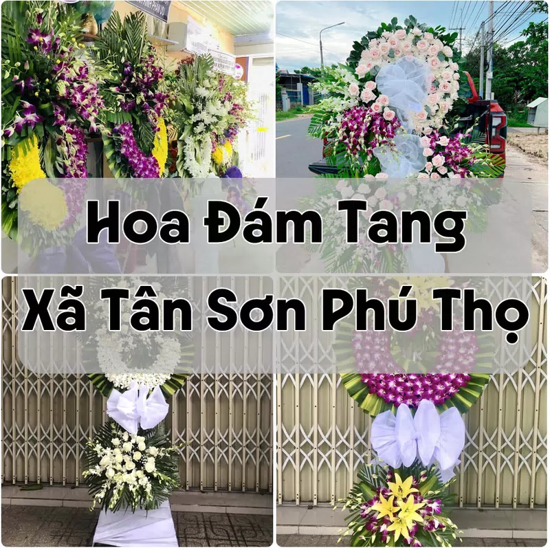 Đặt Hoa Đám Tang Xã Tân Sơn Phú Thọ | Hoa Chia Buồn