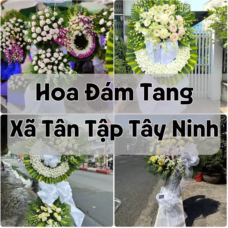 Đặt Hoa Đám Tang Xã Tân Tập Tây Ninh | Đặt Hoa Nhanh