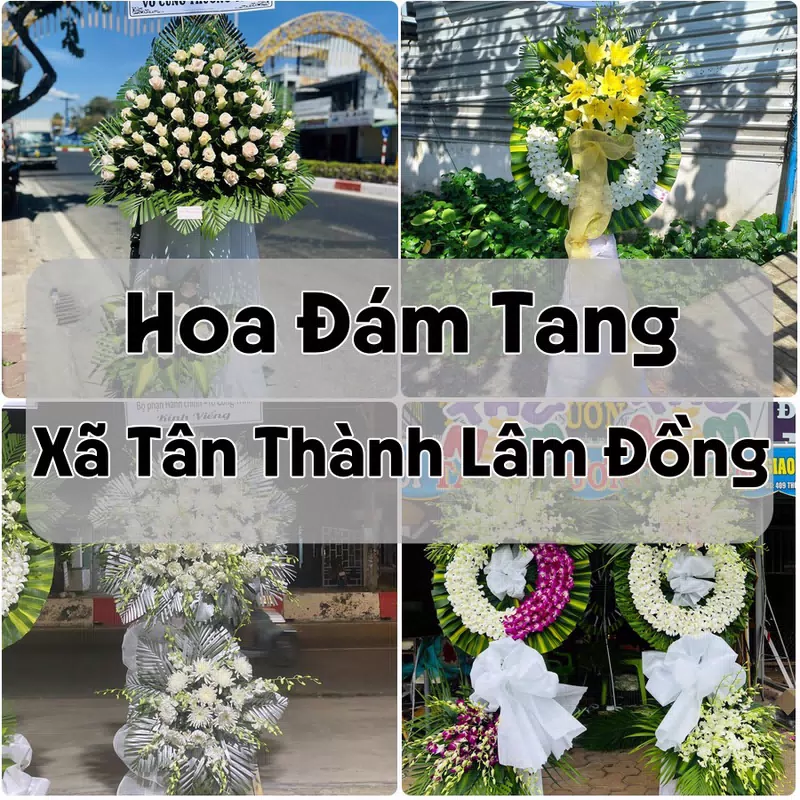 Đặt Hoa Đám Tang Xã Tân Thành Lâm Đồng | Hoa Tang Lễ