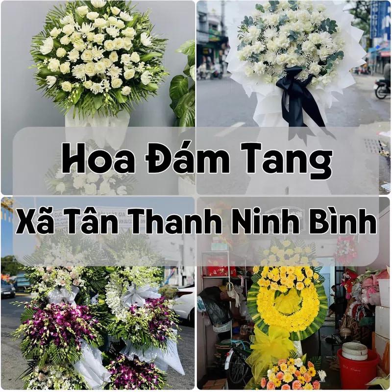 Đặt Hoa Đám Tang Xã Tân Thanh Ninh Bình | Đặt Hoa Nhanh