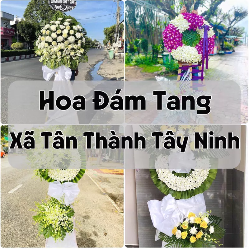 Đặt Hoa Đám Tang Xã Tân Thành Tây Ninh | Đặt Hoa Viếng