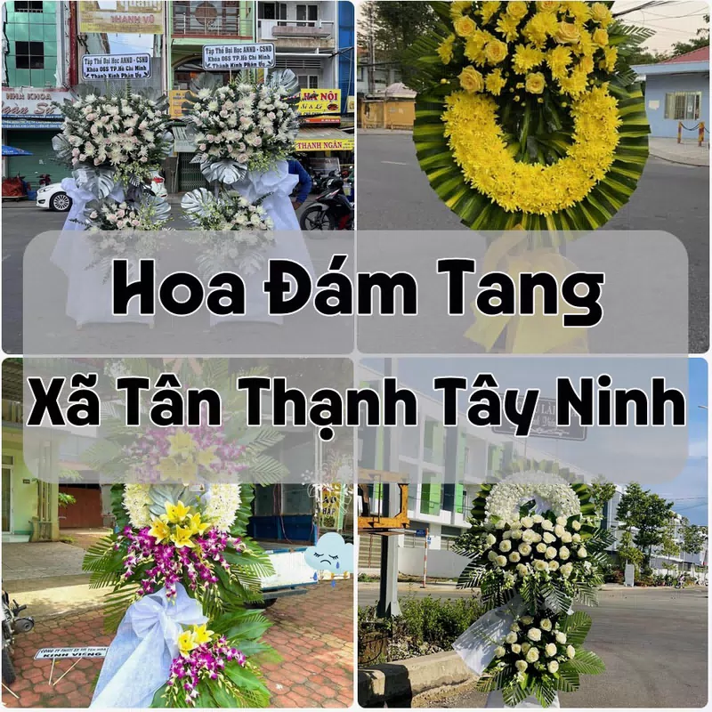 Đặt Hoa Đám Tang Xã Tân Thạnh Tây Ninh | Hoa Tang Lễ