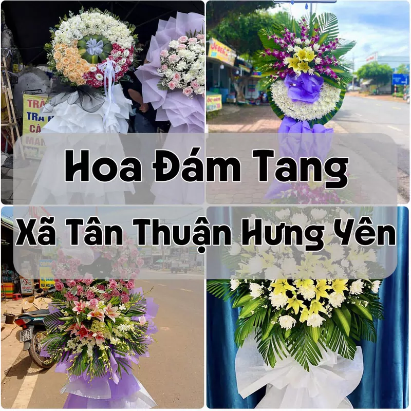 Đặt Hoa Đám Tang Xã Tân Thuận Hưng Yên | Đặt Hoa Viếng
