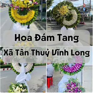 Đặt Hoa Đám Tang Xã Tân Thuỷ Vĩnh Long | Hoa Chia Buồn
