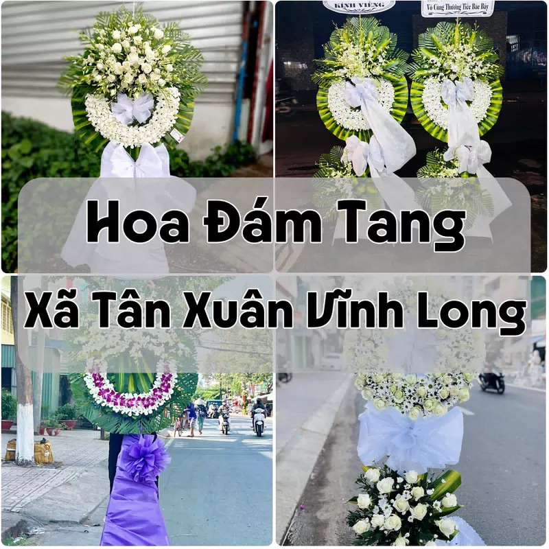 Đặt Hoa Đám Tang Xã Tân Xuân Vĩnh Long | Giao Tận Nơi