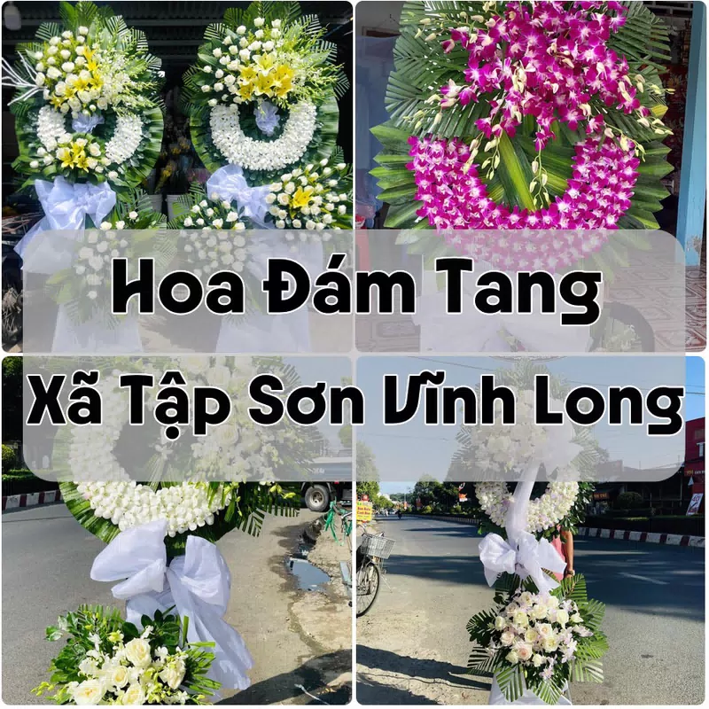 Đặt Hoa Đám Tang Xã Tập Sơn Vĩnh Long | Hoa Chia Buồn